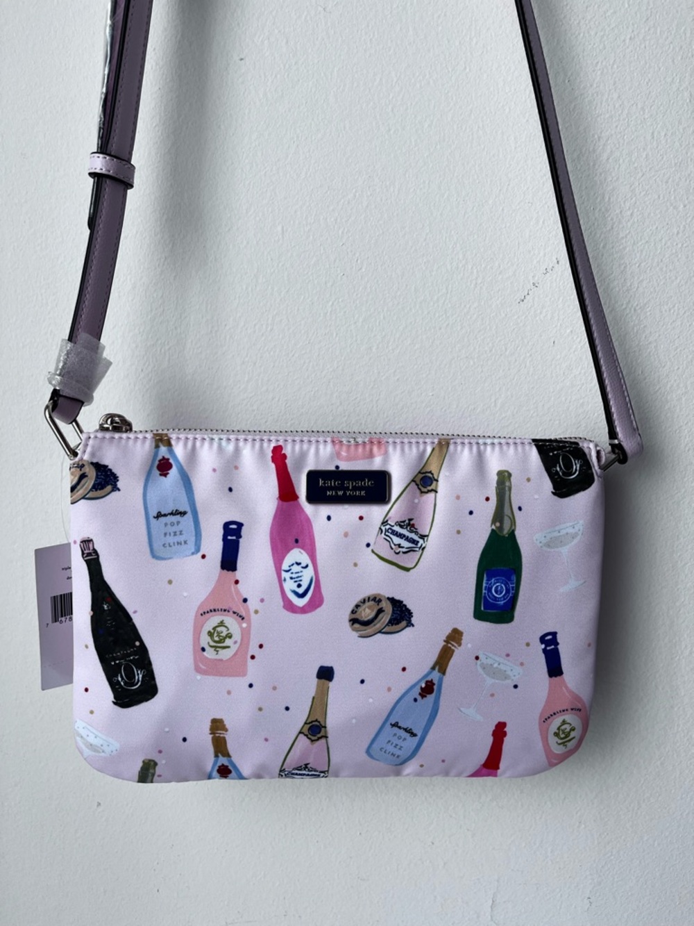 New kate spade New York Dawn Champagne Pink Crossbody Bag Purse - Picture 4 of 14